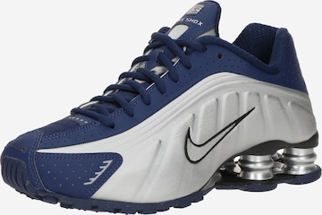 Nike Sportswear Низкие кроссовки 'Shox R4' в Синий: спереди