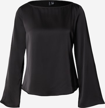 VERO MODA Blouse 'VMELENA' in Black: front