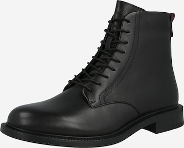 HUGO Nauhabootsit 'Lysander' värissä musta: etupuoli