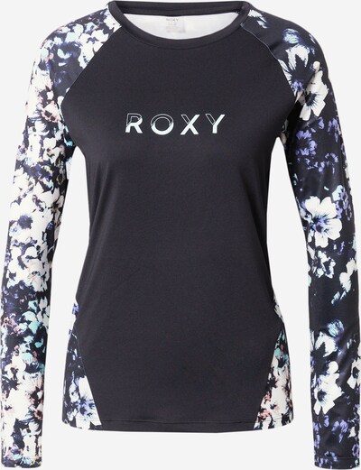 ROXY Tehnička sportska majica 'SAVE THE DAY' u tirkiz / rosé / crna / bijela, Pregled proizvoda