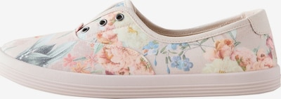 Next Slip on -tennarit koossa 35,5 värissä beige / vaaleansininen / vaaleanvihreä / vaaleanoranssi, Tuotenäkymä