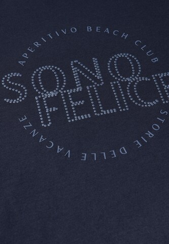 CECIL T-Shirt in Blau