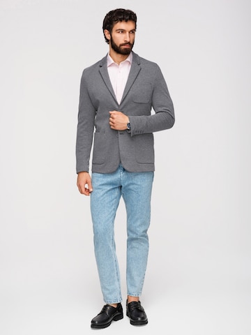 Ombre Regular Fit Sakko‌‌‌‌ in Grau