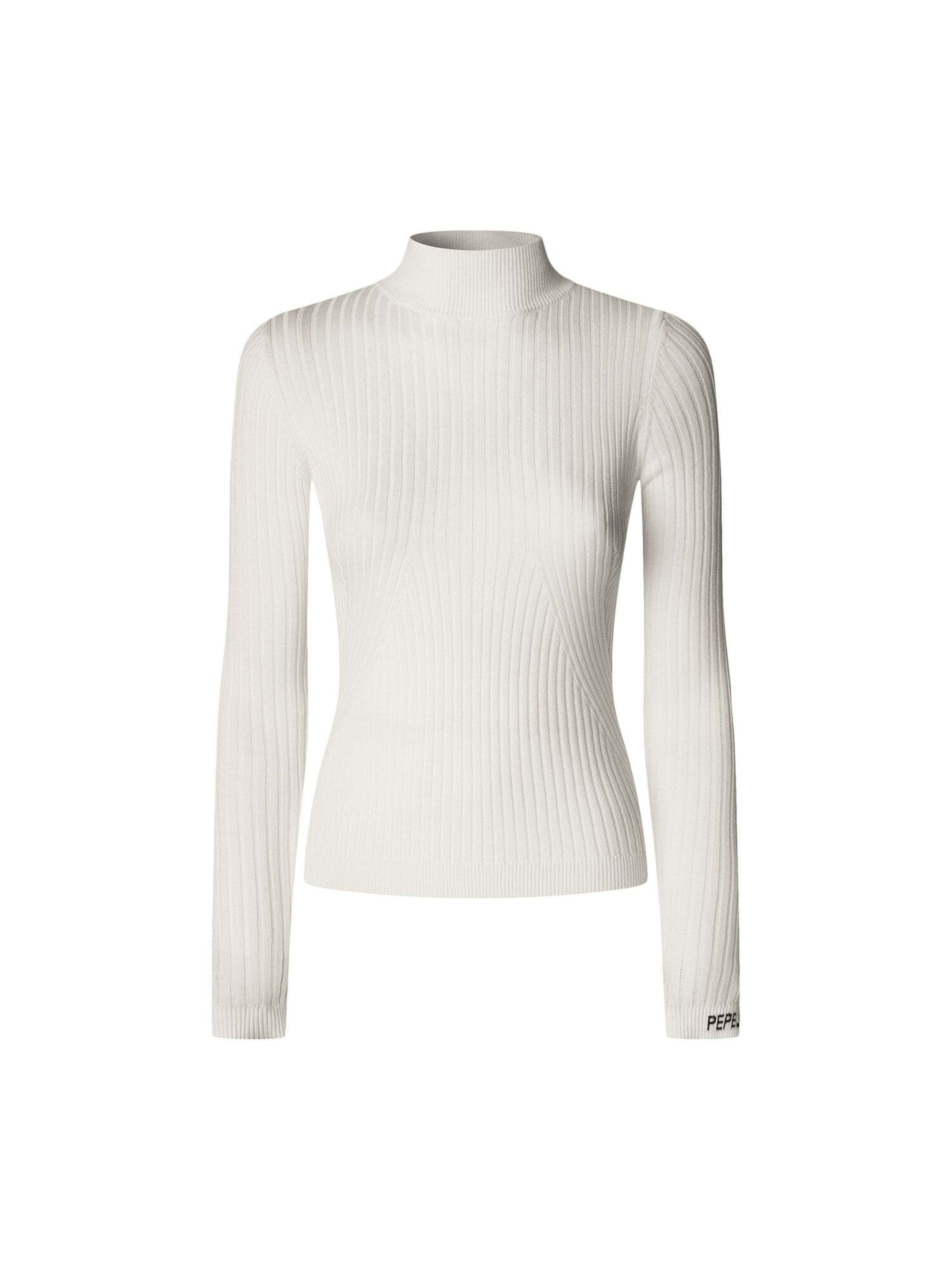 Pepe Jeans Pullover 'Carla Perkins' in Weiß: Vorderseite
