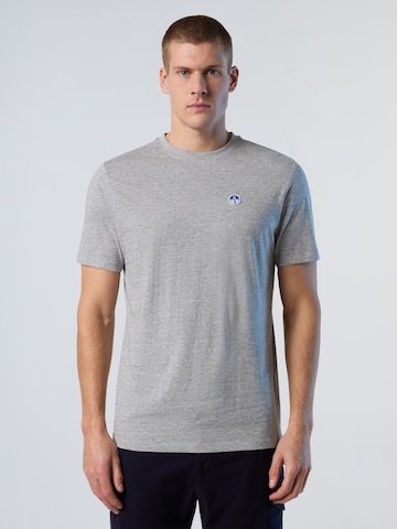 T-Shirt North Sails en gris : devant