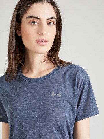 UNDER ARMOURTehnička sportska majica 'Run Trail' - plava boja