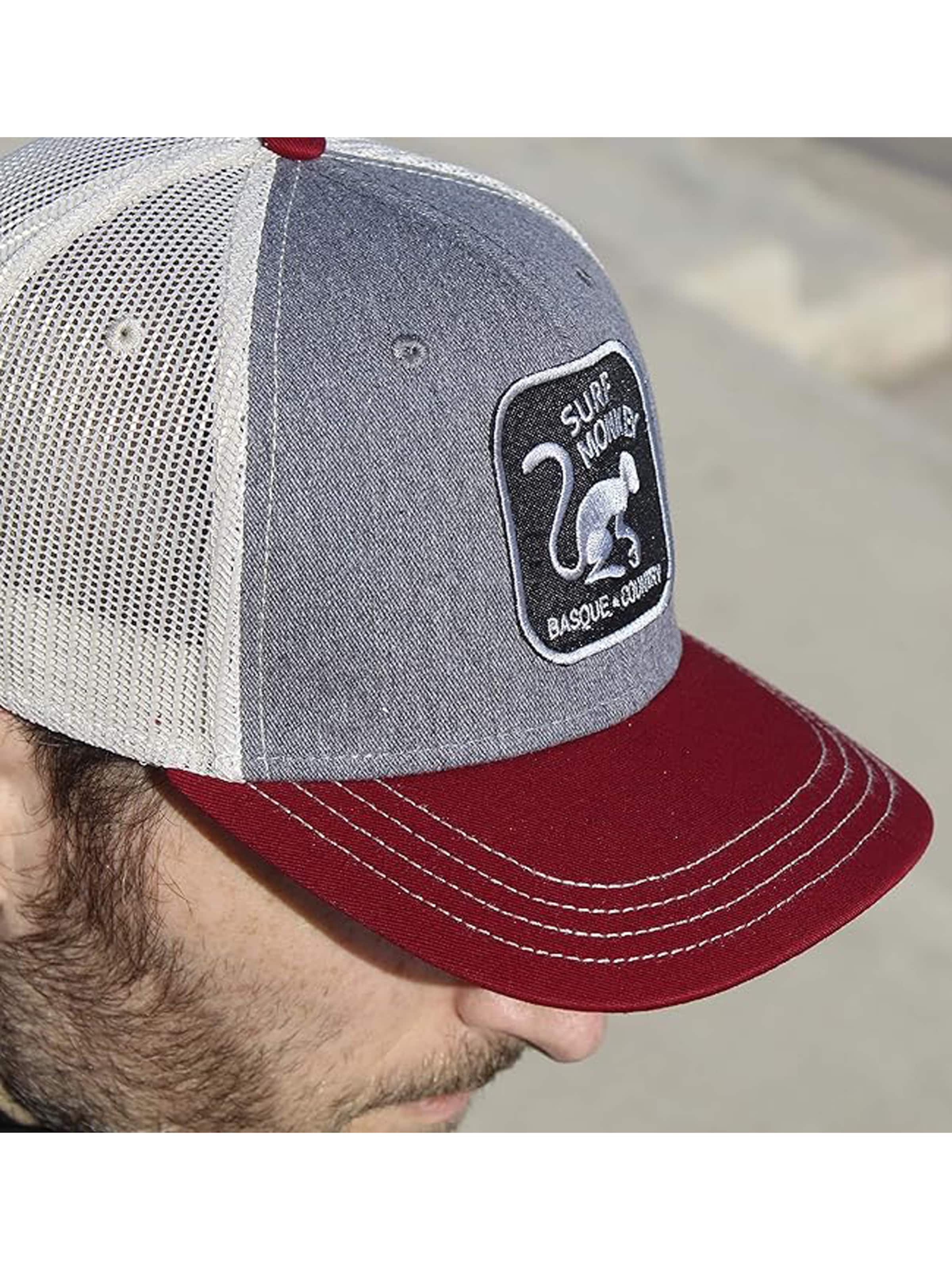 Surf Monkey - Gorra en rojo