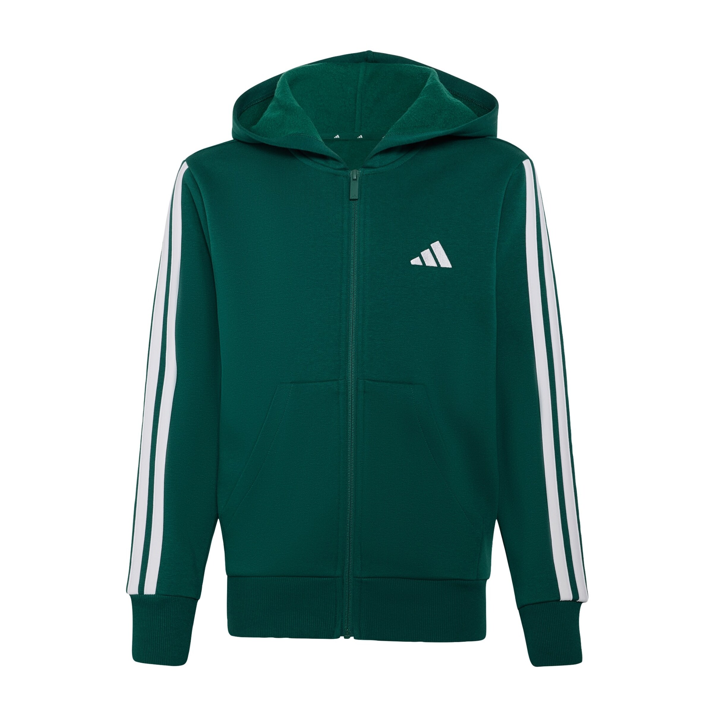 ADIDAS SPORTSWEAR Sports sweat jacket 'Essentials' in Green: front