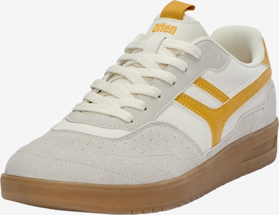 Pull&Bear Matalavartiset tennarit värissä vaaleanharmaa / oranssi / valkoinen, Tuotenäkymä