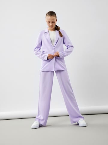 LMTD Szeroka nogawka Spodnie 'Frin' w kolorze fioletowy