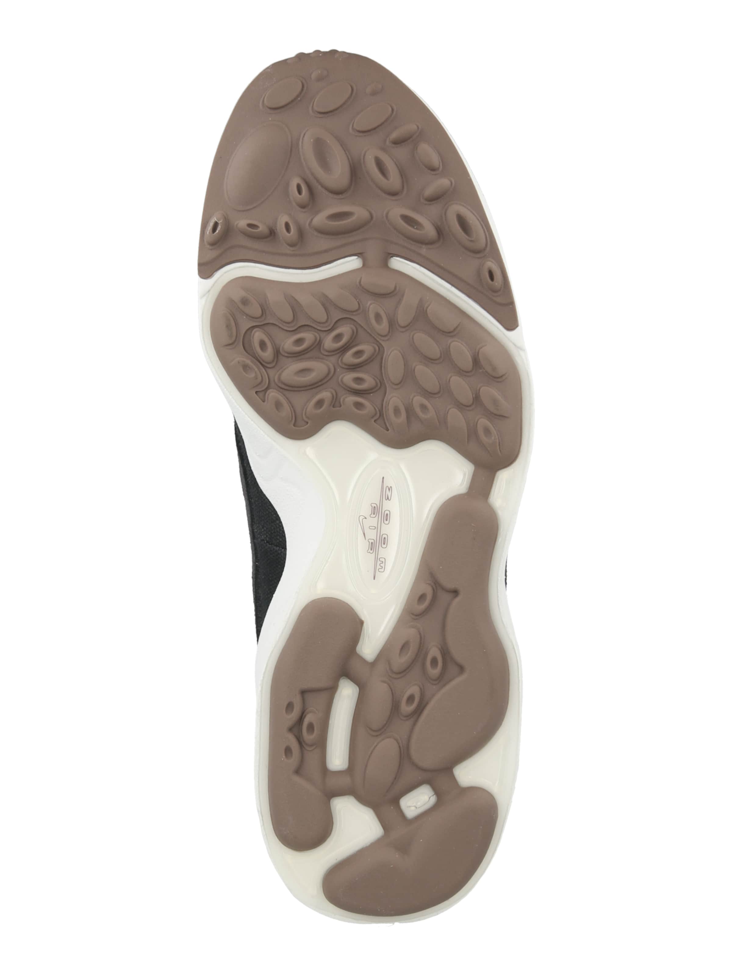 Nike Sportswear Rövid szárú sportcipők 'Air Zoom Spiridon' - fekete: alul