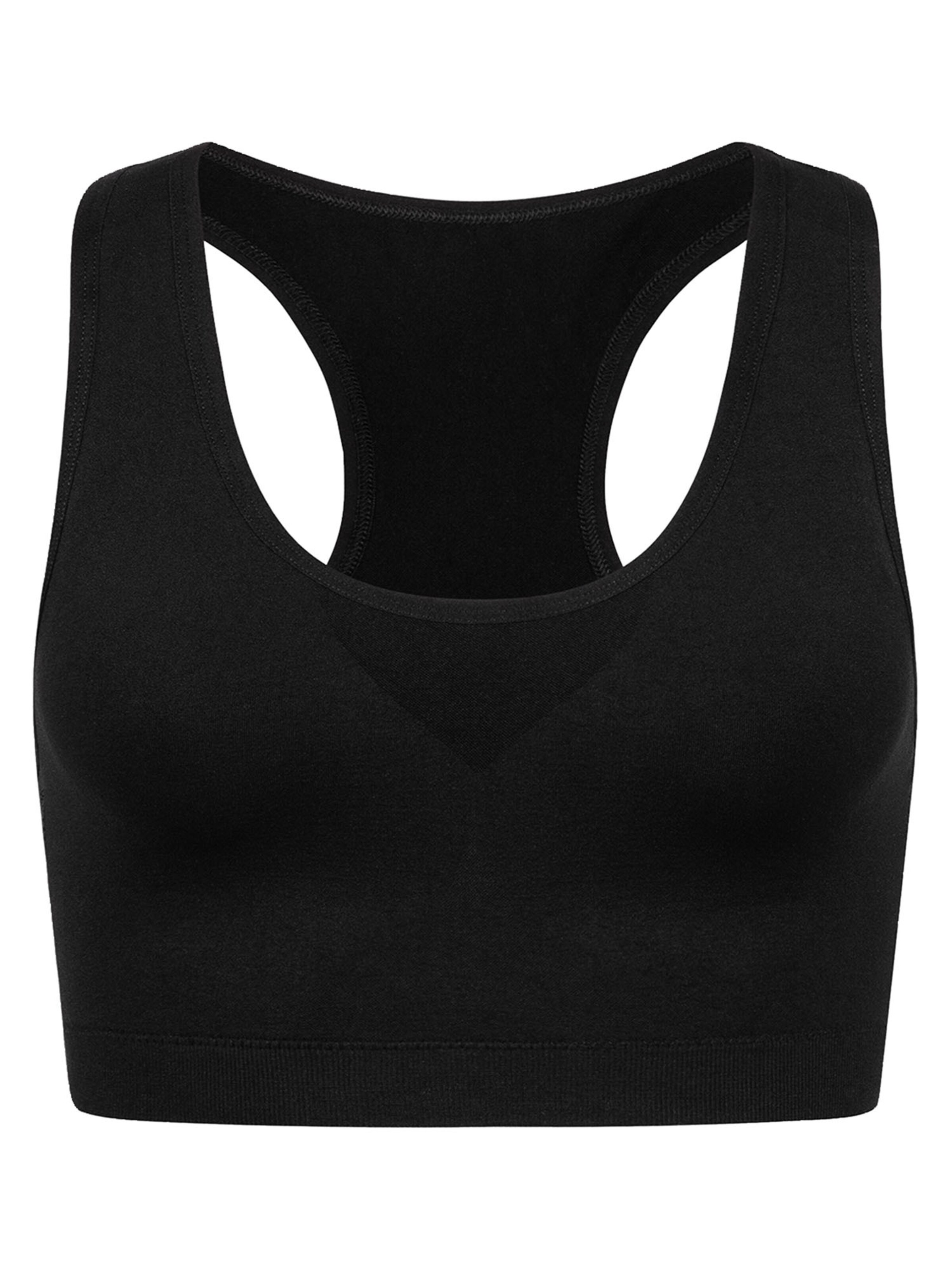 Erlich Textil Bustier Bustier 'Enja' in Schwarz: Vorderseite