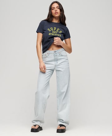 Superdry Shirt in Blauw: voorkant