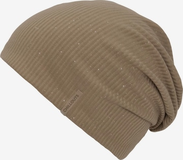 chillouts Beanie 'Mütze "Valletta" (Long Beanie)' in Brown: front