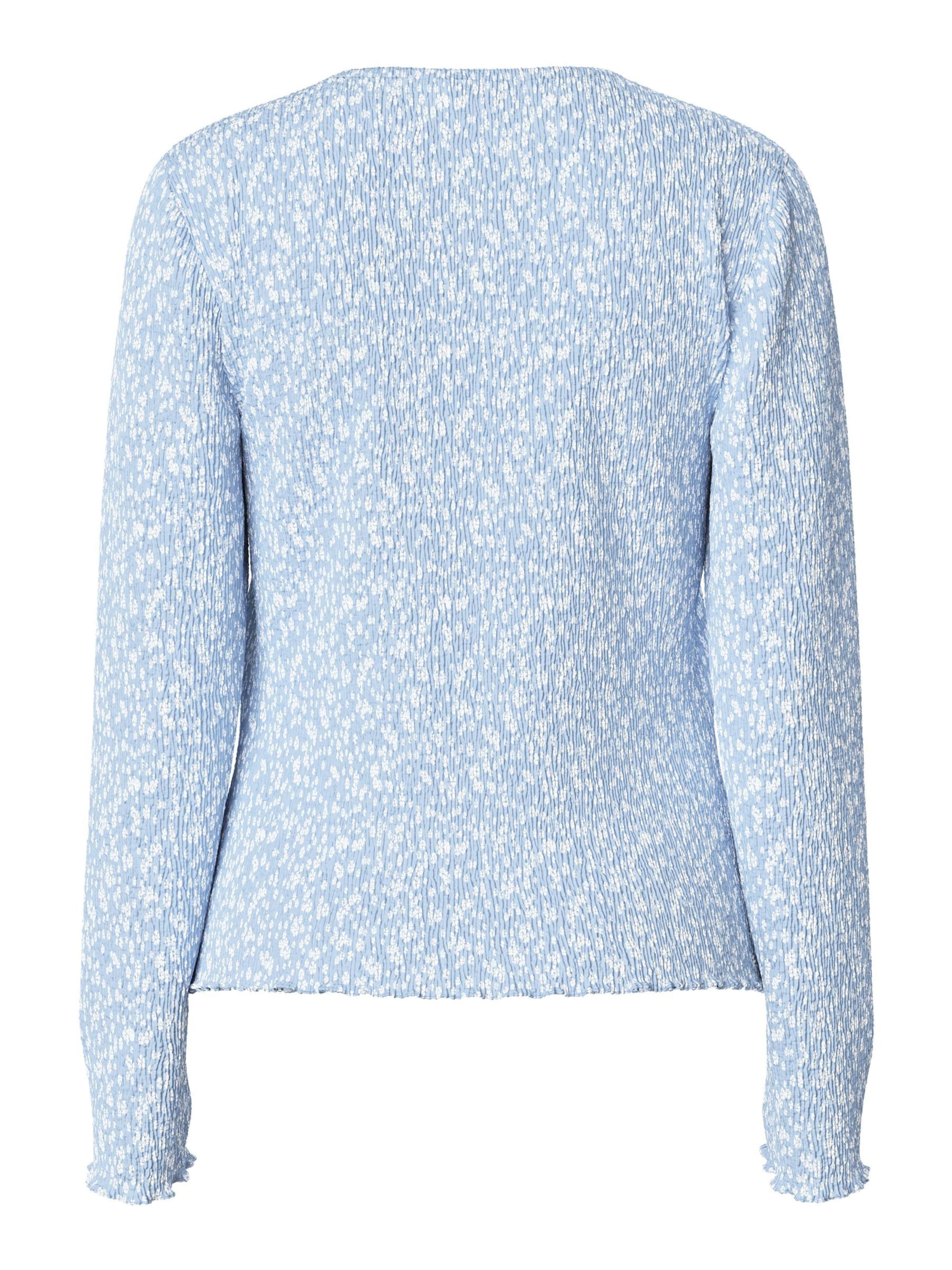 mėlyna PIECES Marškinėliai 'PCFlora'