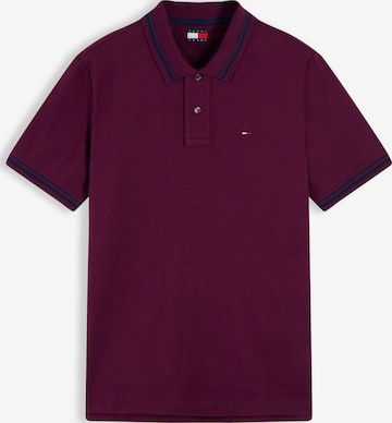 Tommy Jeans Poloshirt in Lila: Vorderseite