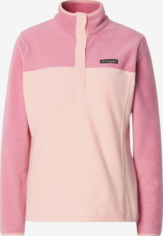 rožinė COLUMBIA Sportinio tipo megztinis 'Benton Springs™': priekis