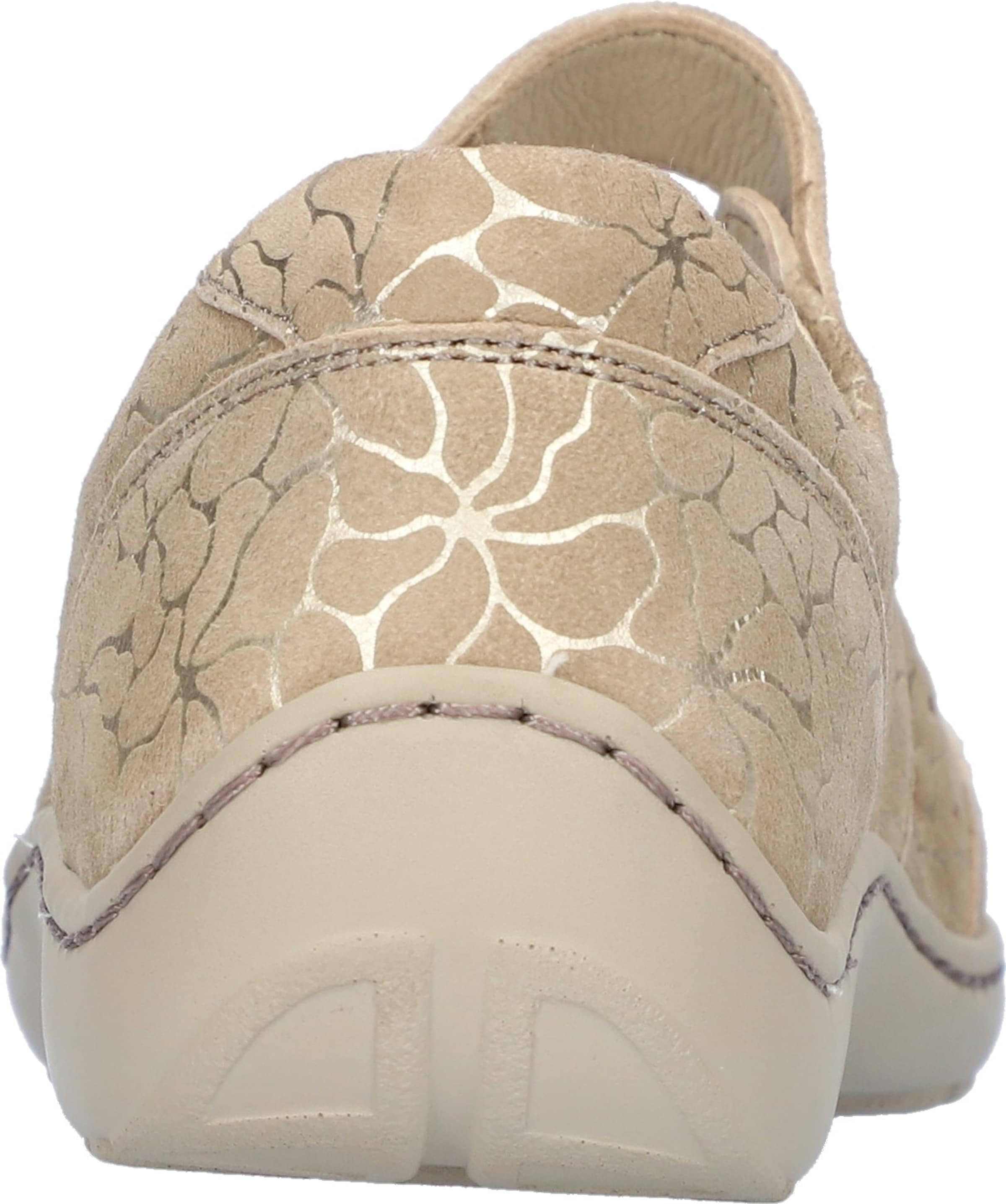 WALDLÄUFER Ballet Flats with Strap in Beige