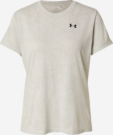 UNDER ARMOUR Funktionsshirt in Weiß: Vorderseite