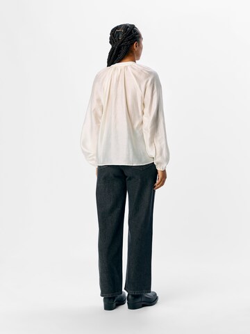 OBJECT Bluza 'OBJHeidi' | bela barva