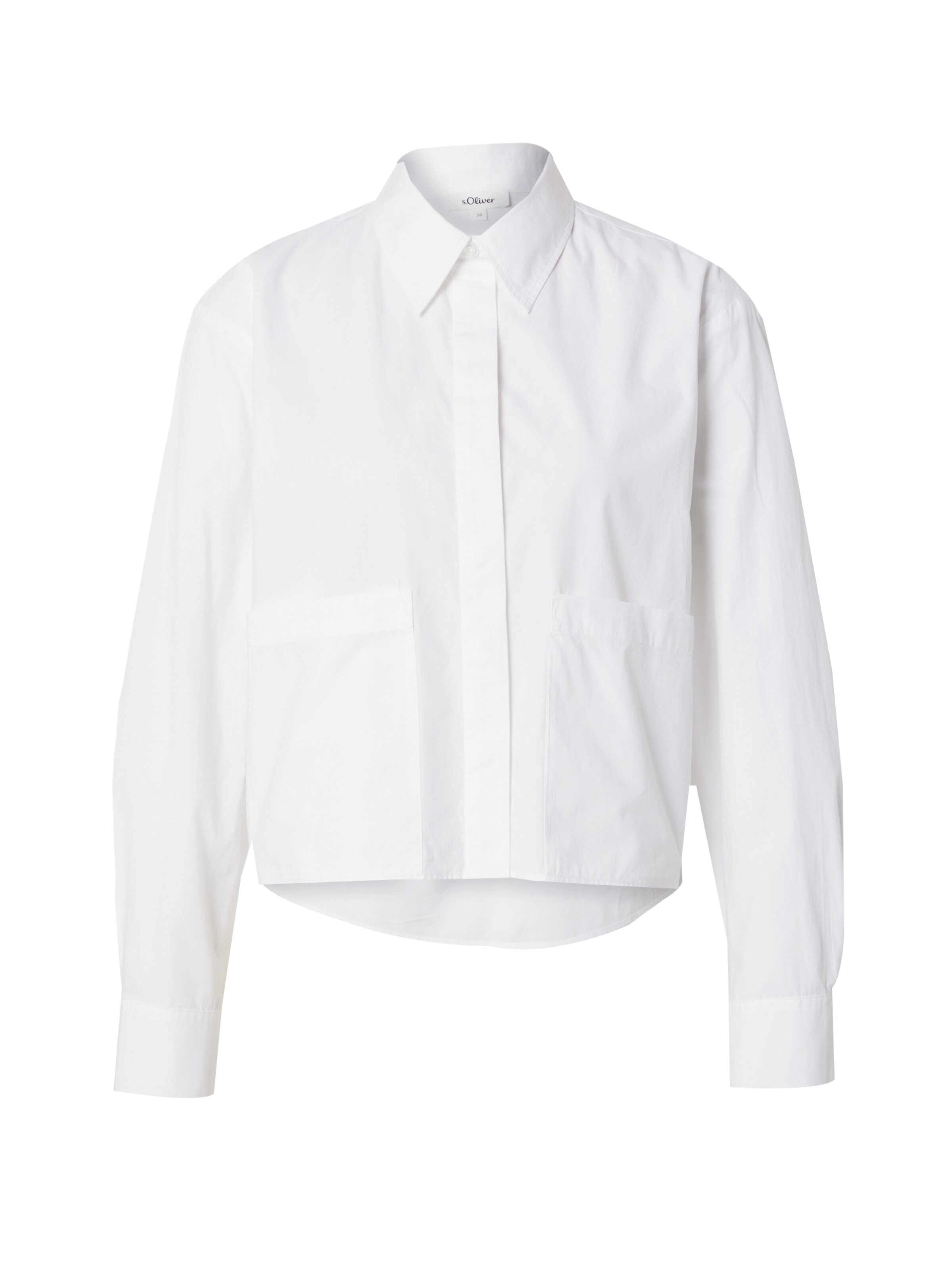 Chemisier s.Oliver en blanc : devant