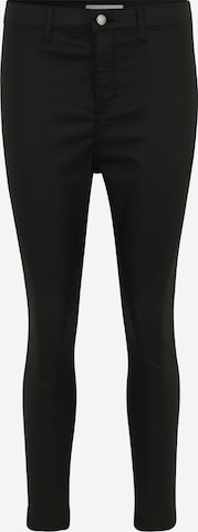 TOPSHOP Petite Slim fit Jeans in Black: front