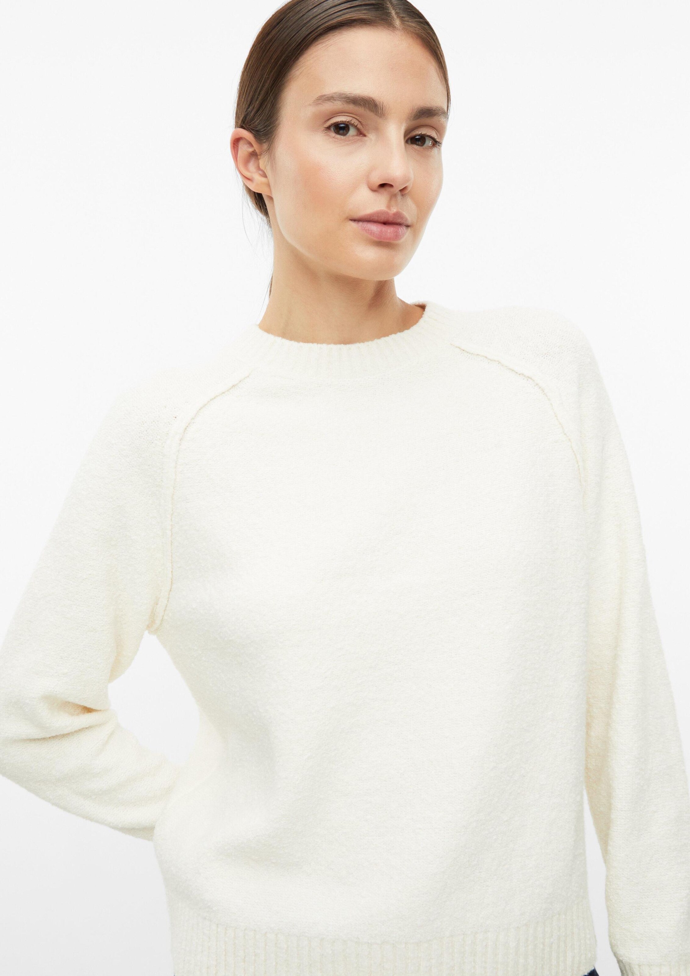 s.Oliver Trui in Beige: voorkant