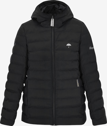 Geacă de iarnă de la Schmuddelwedda pe negru: față