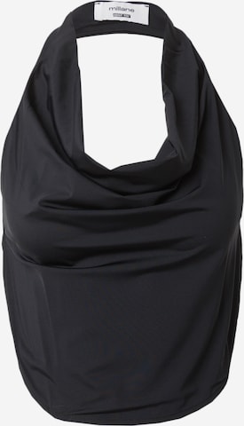millane Top 'Nuria' in Schwarz: Vorderseite