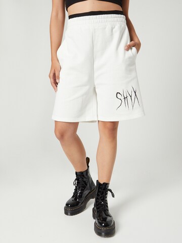 SHYX Loose fit Trousers 'Lexa' in White