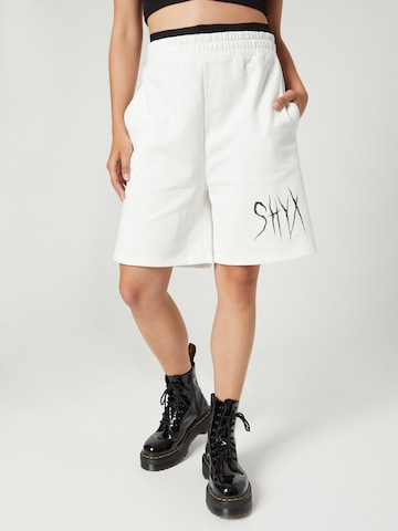 SHYX Loose fit Trousers 'Lexa' in White