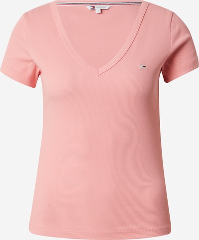 Tommy Jeans T-shirt 'ESSENTIAL' en rosé, Vue avec produit