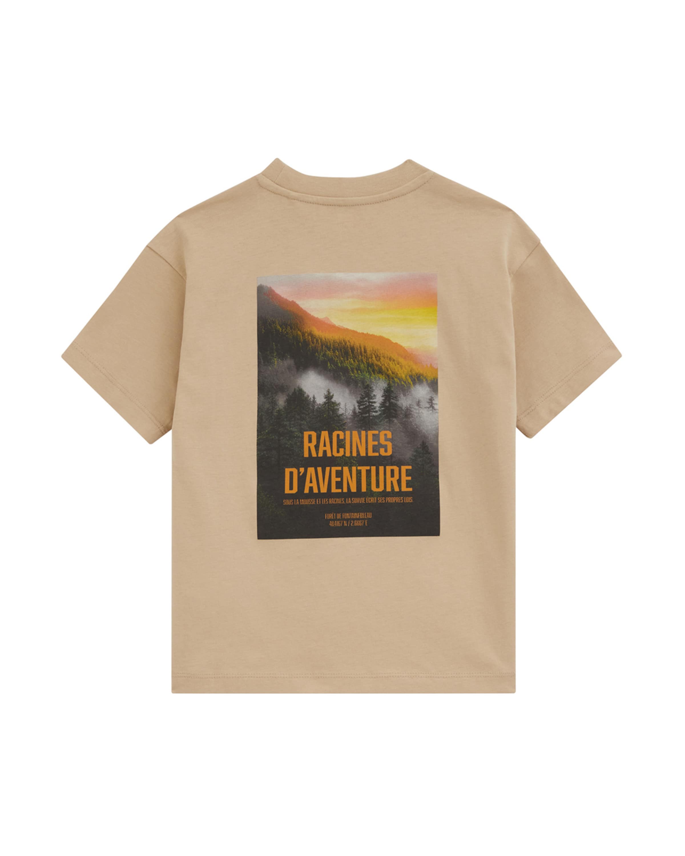 T-Shirt WE Fashion en beige