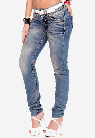 CIPO & BAXX Regular Jeans in Blau