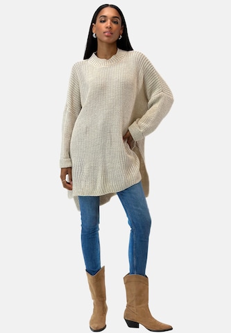 Elara Pullover i beige