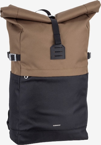 SANDQVIST Backpack in Brown: front