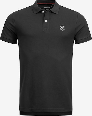 INDICODE Shirt in Black: front