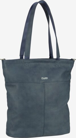 ZWEI Shopper 'Mademoiselle' in Blau: predná strana