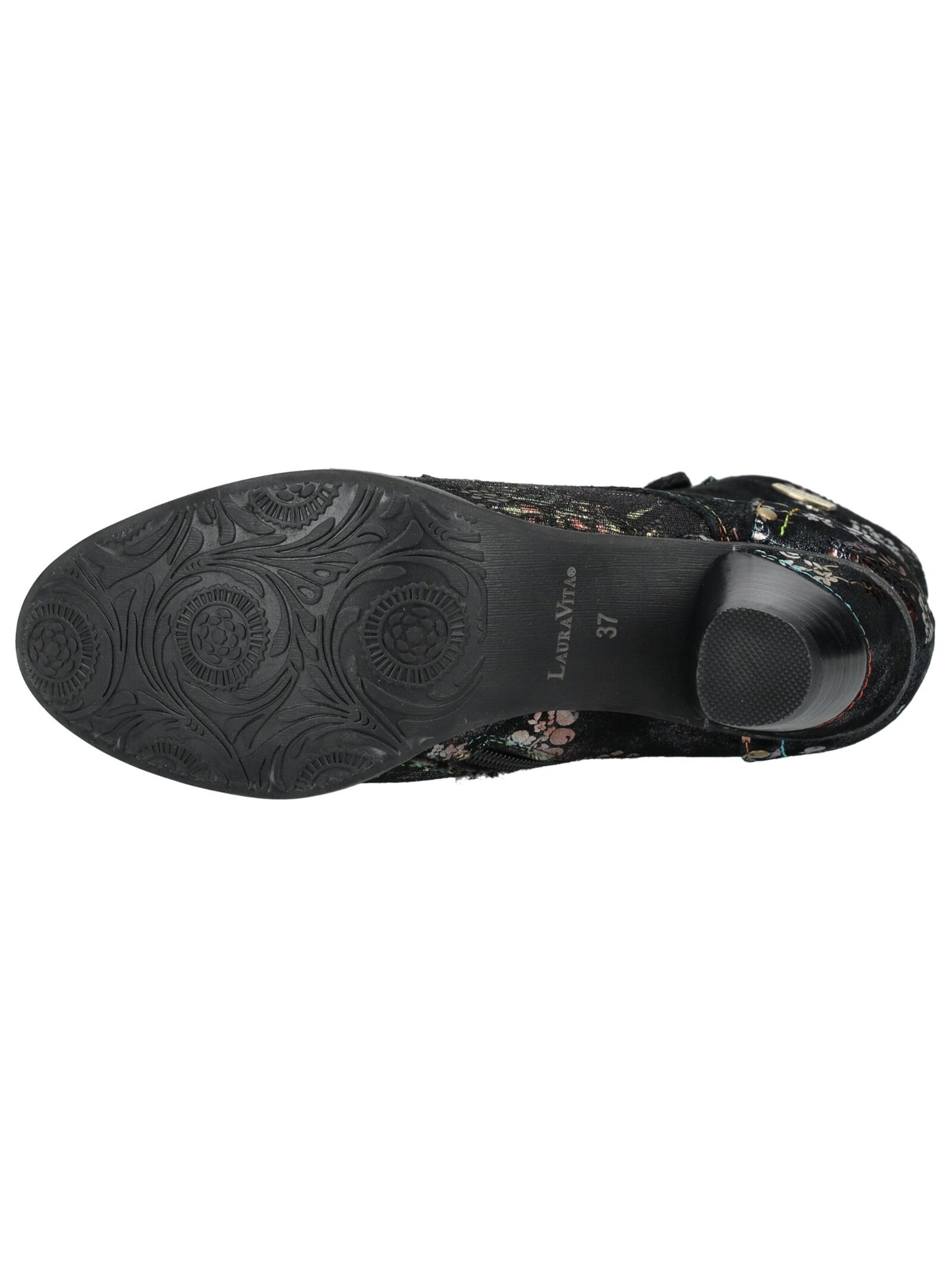 Bottines à lacets Laura Vita en noir