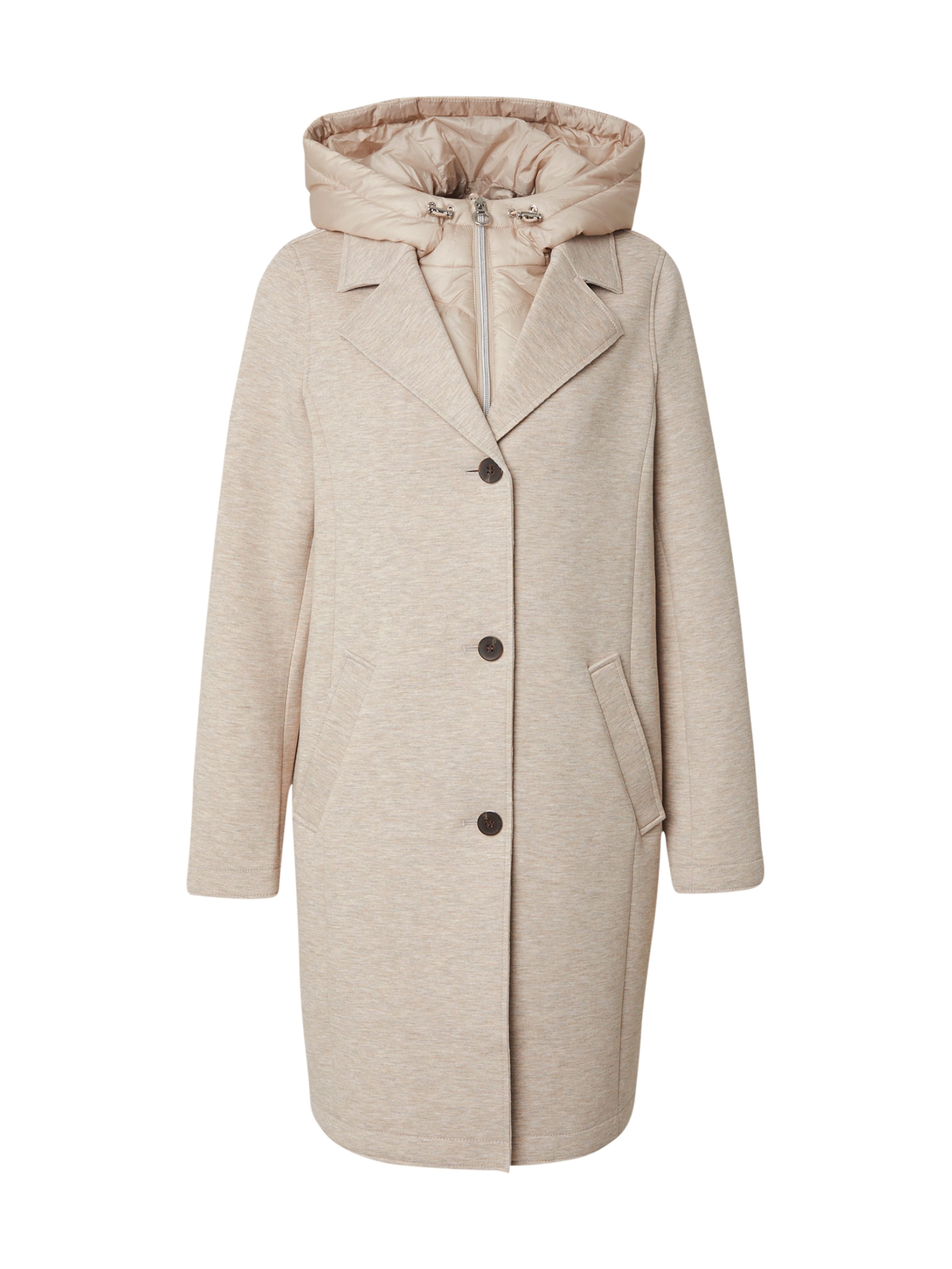 Cappotto di mezza stagione di s.Oliver in beige: frontale