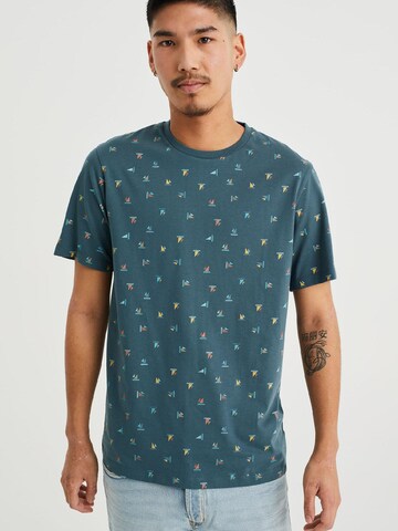WE Fashion T-Shirt in Blau
