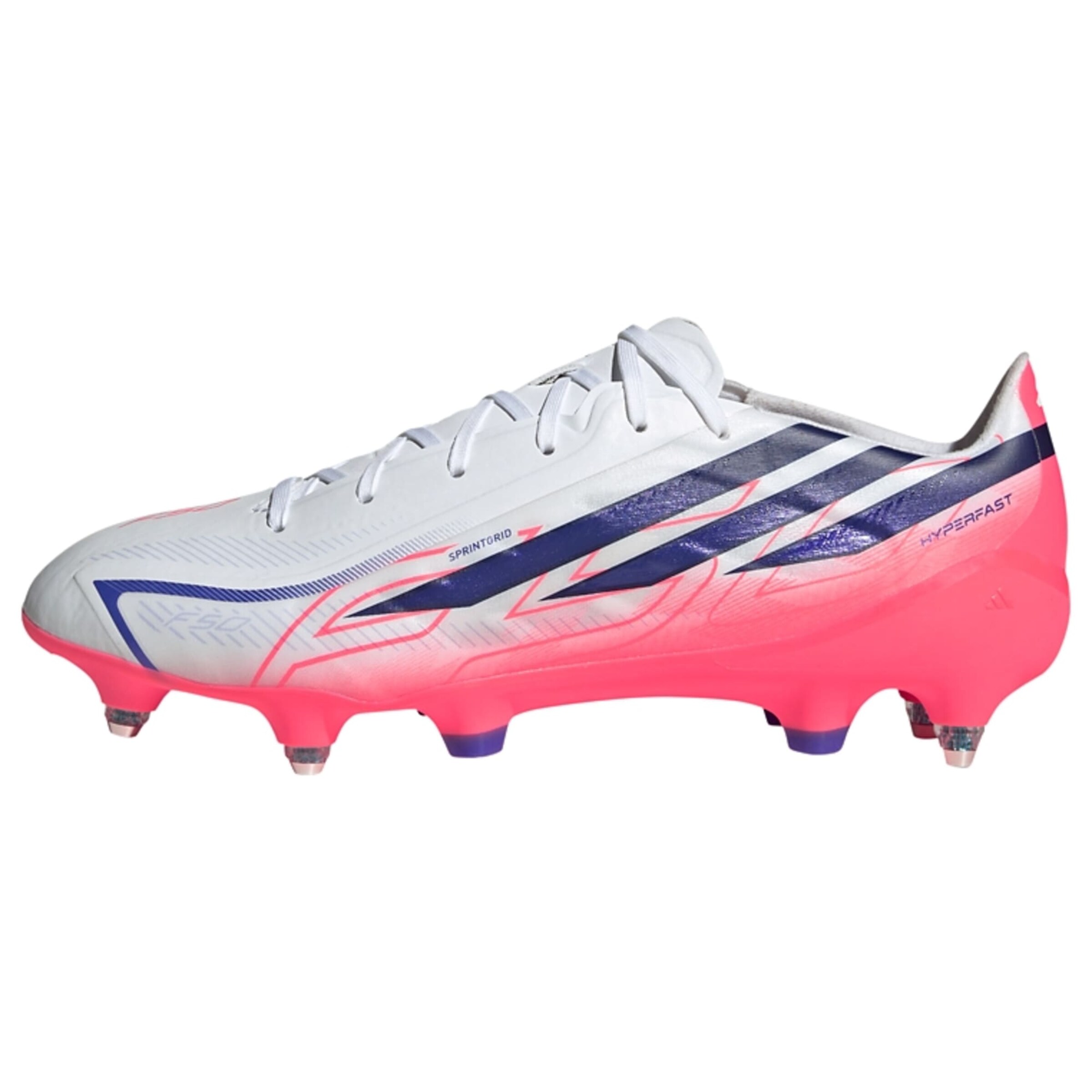 ADIDAS PERFORMANCE Kopačky 'F50 Hyperfast League' ve velikosti 36,5-37 - indigo / lososová / bílá, Produkt