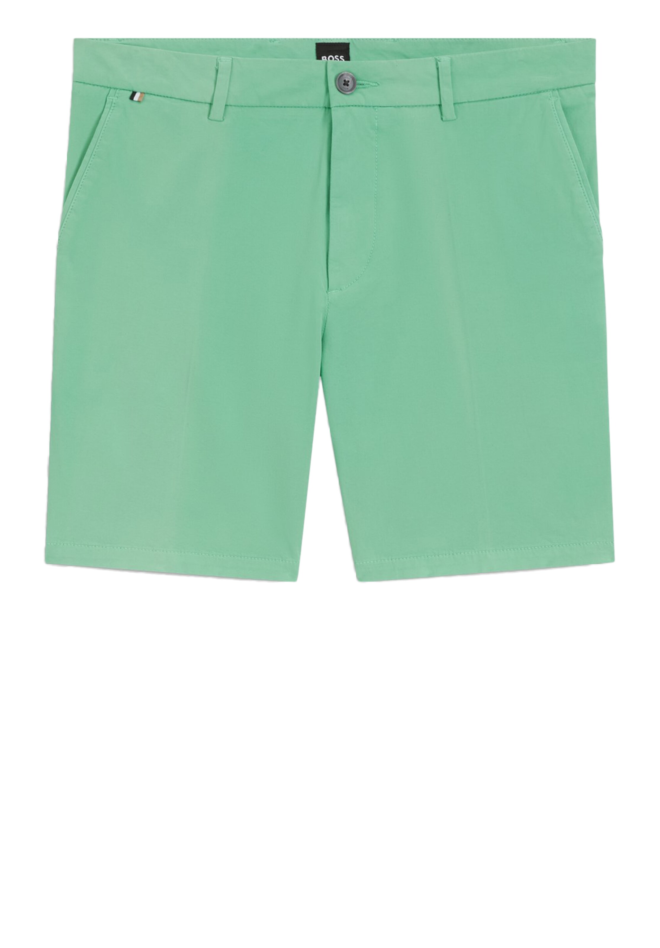BOSS Slimfit Shorts 'H-Kane1' in Grün: Vorderseite