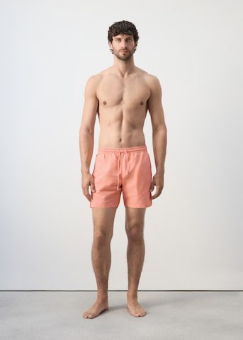 MANGO MAN Board Shorts 'Liso' in Orange