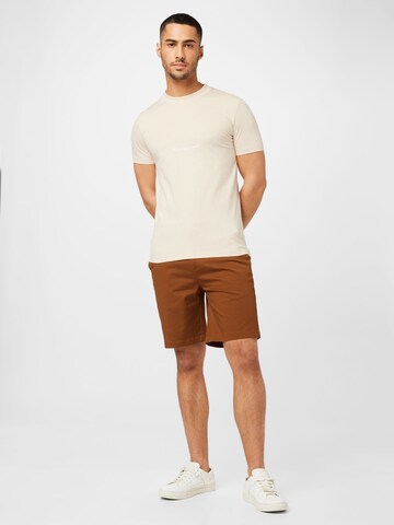 T-Shirt Calvin Klein Jeans en beige