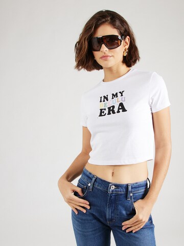 PIECES - Camiseta 'PCSUNNY' en blanco