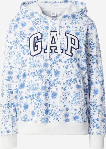 GAP Sweatshirt 'HERITAGE' in White: front