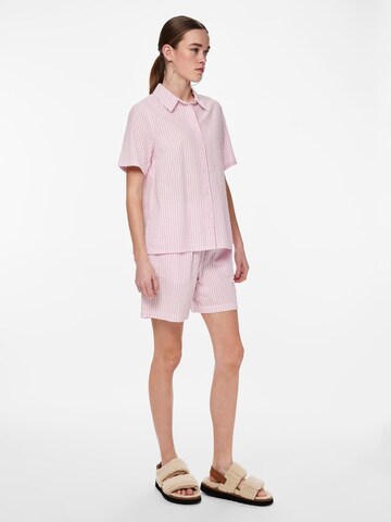Camicia da donna 'SALLY' di PIECES in rosa