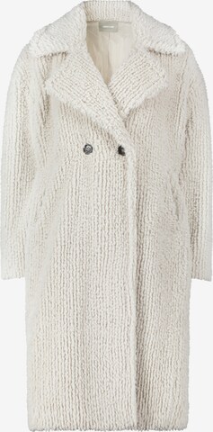 Amber & June Between-Seasons Coat in Beige: front