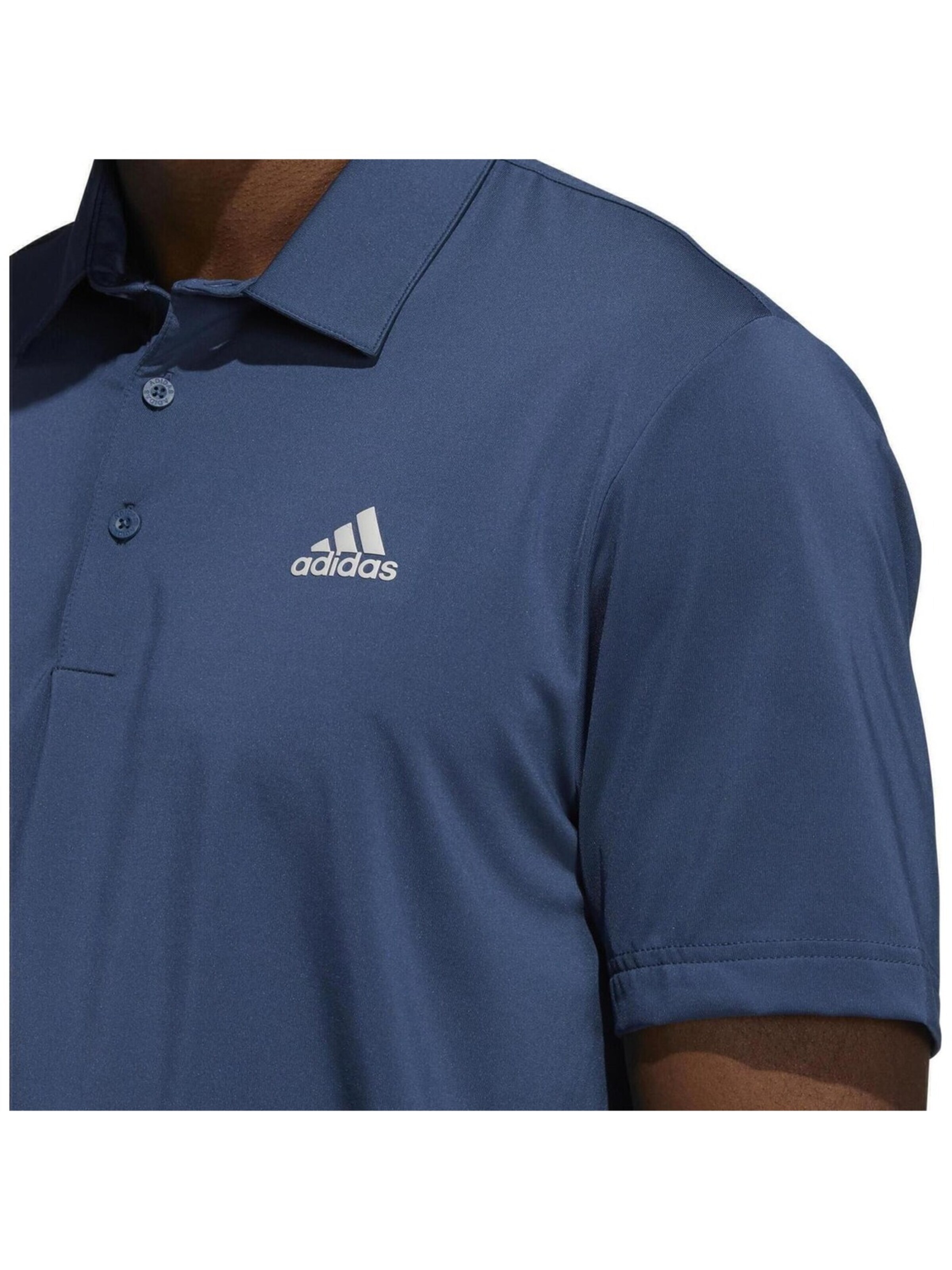 ADIDAS Shirt 'adidas Polo Shirt Ultimate 365 Solid' in White: front